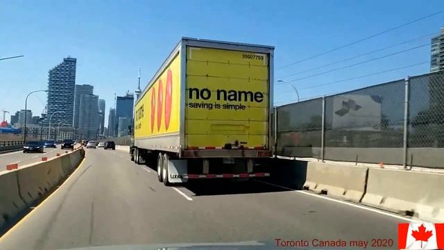 Жизнь в Канаде: -Торонто – столица провинции Онтарио, крупнейший город Канады, highway 404= (QEW) смотреть онлайн