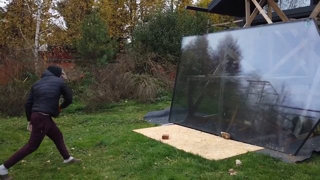 Краш-тест стеклопакета Guardian Glass смотреть онлайн