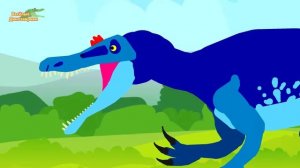 Веселые Динозаврики - Спинозавр Рекс - Новый Динозавр