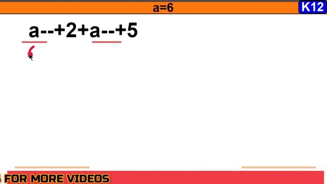 Unary Operator in Java|| a--,a++,++a смотреть онлайн