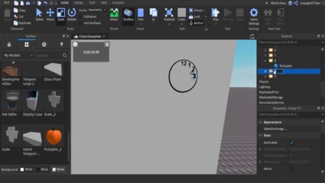 Making A Clock In Roblox Studio смотреть онлайн