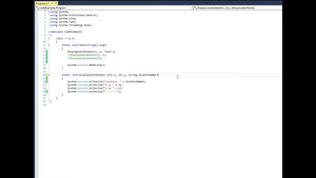 How to use Optional Parameters in C# смотреть онлайн