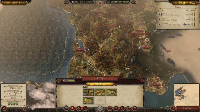 Medieval Kingdoms Total War 1212 (Attila Total War Mod) France Campaign Part 2 смотреть онлайн