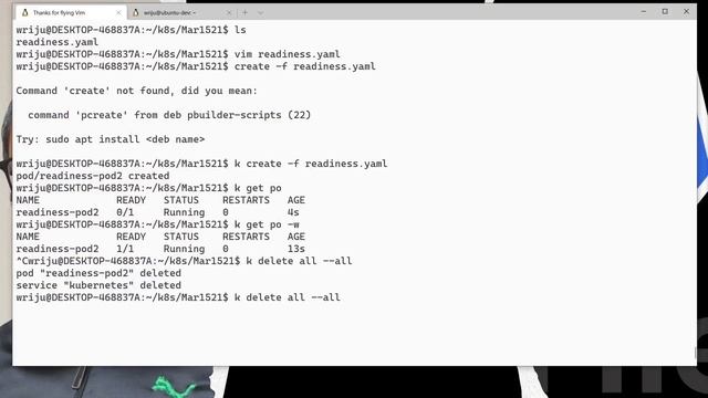 Kubernetes CKAD Tips 18 - Pods Readiness Probe смотреть онлайн