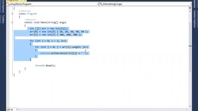C# Basics :12 foreach in Telugu смотреть онлайн