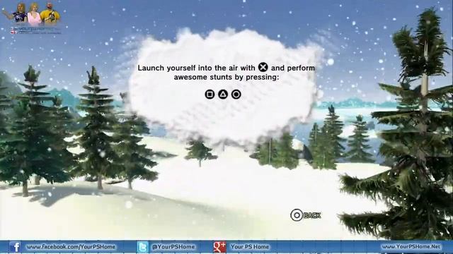 PlayStation Home Personal Space Tour - Polar Rush Tundra Lodge смотреть онлайн