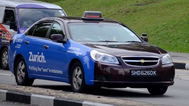 SMRT Taxis Chevrolet Epica Taxi смотреть онлайн