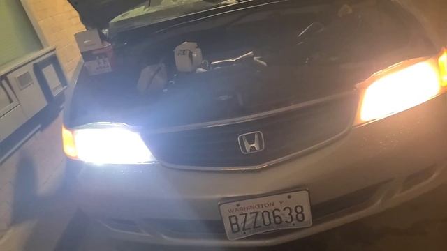 how to replacement headlight 2001 Honda Odyssey with LED's headlight смотреть онлайн