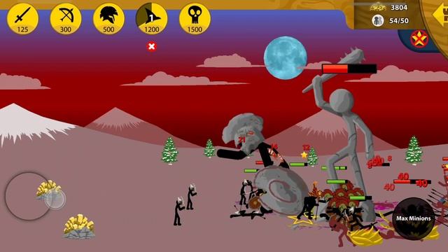 Stone Giant Summon SPEARTON DEADS. Stick War Legacy. смотреть онлайн