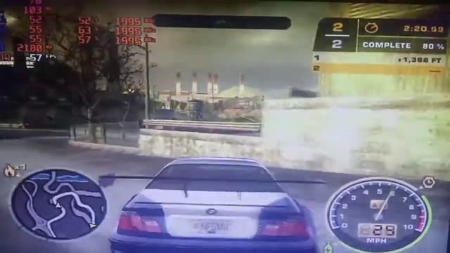 NFS: Most Wanted on G41 Express Chipset смотреть онлайн