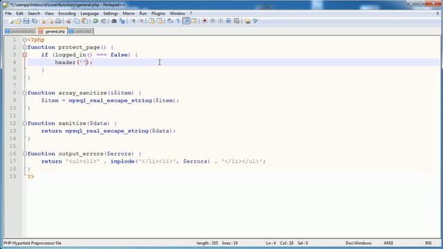 PHP Tutorials: Register & Login (Part 12): Protecting Pages смотреть онлайн
