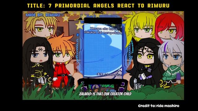 [ 7 Primordial Angels React To Rimuru Tempest ] | Gacha React | 1/? смотреть онлайн