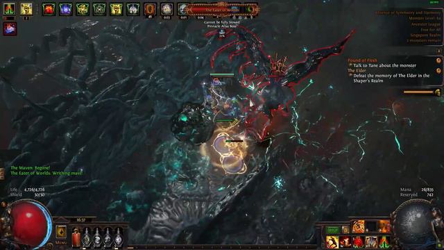 (3.22) Path of Exile - Heavy Strike Champion - Eater of Worlds смотреть онлайн