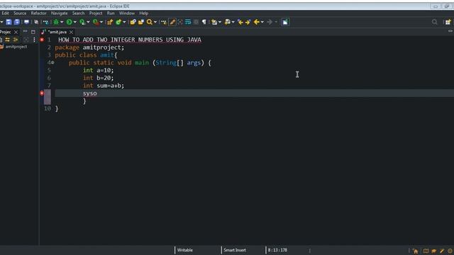Add two integer number in java смотреть онлайн