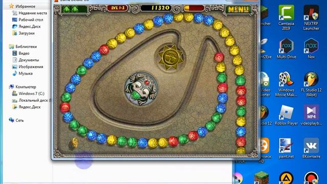 Летсплей По Zuma Deluxe #1 смотреть онлайн