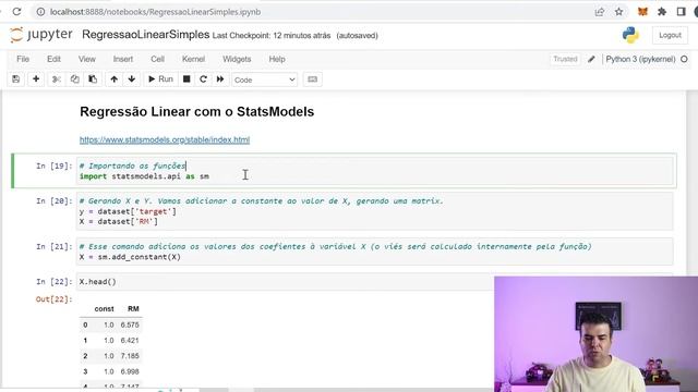 Machine Learning: Como fazer Regressão Linear com Python смотреть онлайн