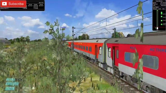 22104/अयोध्या कैंट लोकमान्य तिलक टर्मिनल विशेष गाड़ी | AYC LTT SPACIAL | WCRv1 | OpenRail IR-MSTS ! смотреть онлайн