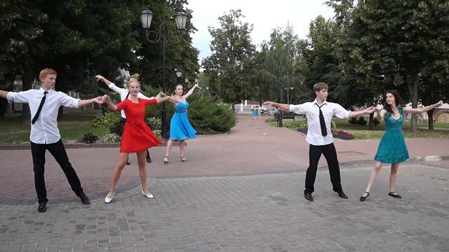 Танцы в Витебске - вальс (показательное выступление на мастер-классе) смотреть онлайн