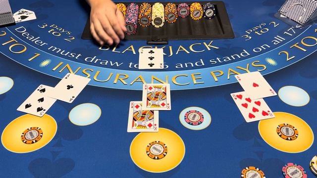Blackjack | $300,000 Buy In | AMAZING HIGH ROLLER CASINO SESSION! NEARLY IMPOSSIBLE SIDE BET WIN! смотреть онлайн
