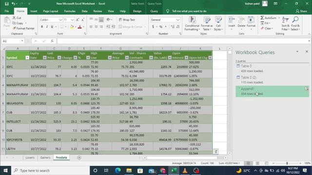 How to Import Stock Futures Live Data In excel Without Using NSE Website #optionstrading смотреть онлайн