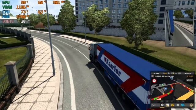 Euro Truck Simulator 2 Intel Core 2 Duo e GT 730 2GB GDDR5 em 2021 смотреть онлайн