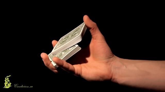Простые трюки с картами - Scissors Cut (обучение) смотреть онлайн