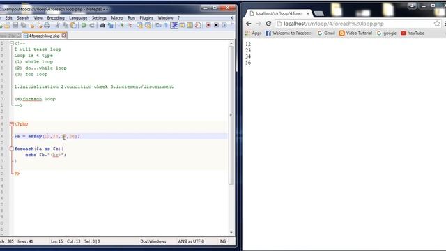 50. How to use foreach loop in PHP смотреть онлайн