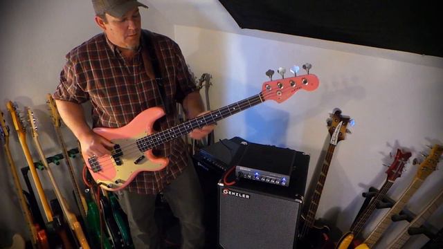 "7300 Days" Andy Irvine - BMV 60's relic P Bass w/Nordstrand NP4A смотреть онлайн