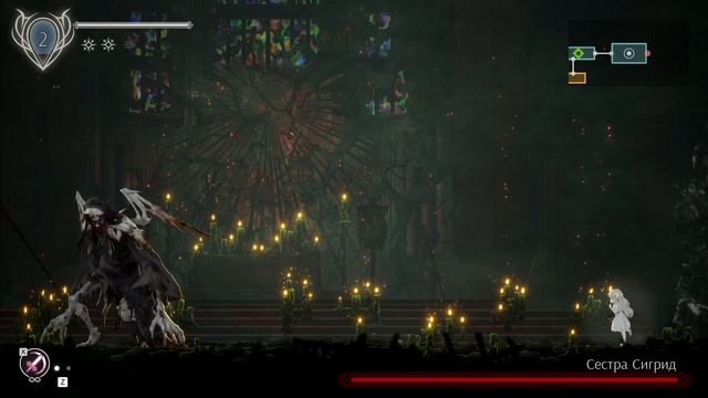 ENDER LILIES: Quietus of the Knights - очень тёмное и красивое фэнтези 2D RPG смотреть онлайн