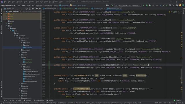 Minecraft 1.18.2 Fabric Modding | CUSTOM FLUIDS смотреть онлайн