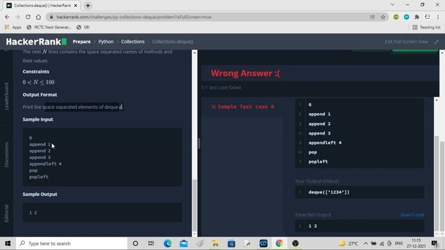 Python Programs #50: Collections.deque() смотреть онлайн