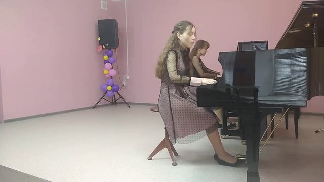 Фортепианный ансамбль "Акцент" А. Дворжак. Славянский танец, А. Хачатурян. Танец Нуннэ смотреть онлайн