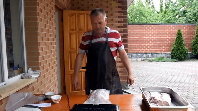 Как правильно засолить карбанат для холодного копчения. смотреть онлайн