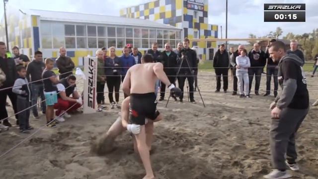 Уличные парни показали проф бой СТРЕЛКА-2018 2 тур смотреть онлайн