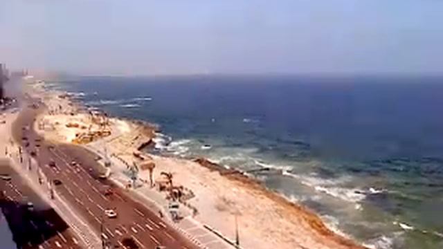 Средиземное море в Александрии / Alexandria, Egypt смотреть онлайн