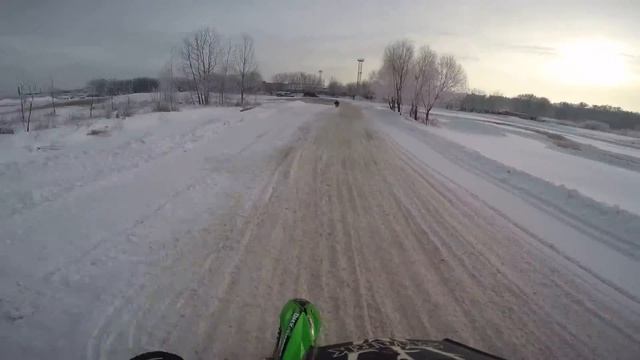 2016/01/16 Мотокросс. Тренировка. Курьяново. Нарезка обгонов смотреть онлайн
