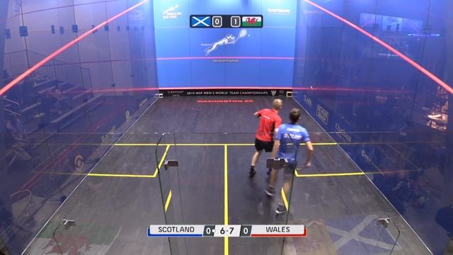 Squash: Scotland v Wales - WSF Men's World Team Champs 2019 - QF Highlights смотреть онлайн