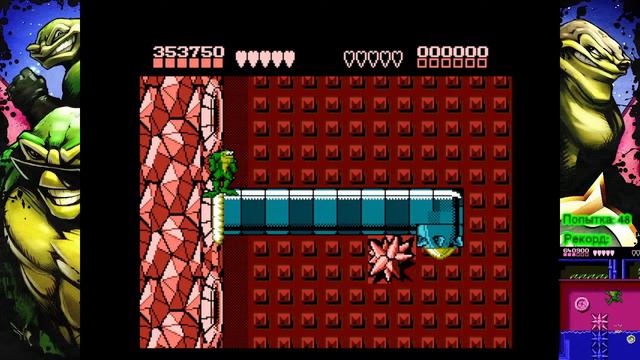 Battletoads, попытка пройти без смертей на 100%, стрим №9 смотреть онлайн
