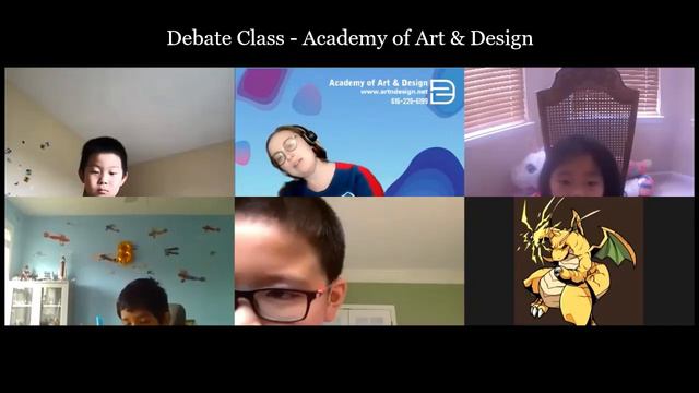 Little Kids Debate Class   Academy Of Art & Design