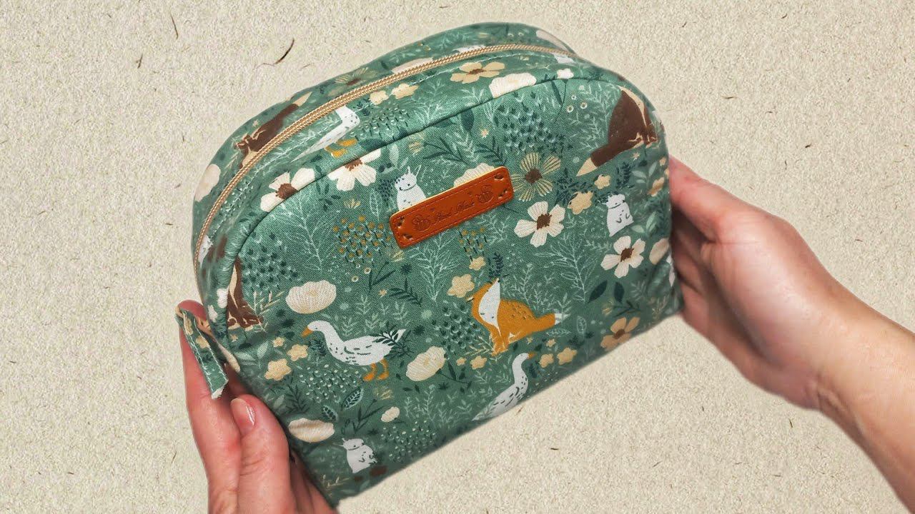 ШЬЮ КОСМЕТИЧКУ/ПОДРОБНЫЙ МАСТЕР-КЛАСС #ручнаяработа#шьюсама