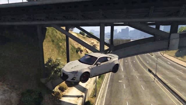 Toyota GT86 Jump Drift- GTA 5 смотреть онлайн