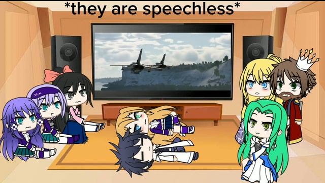 Isekai Wa Smartphone react to Apex Predator War Thunder смотреть онлайн