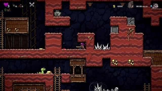 REBIRTH, Part 1 | Margo and Roffy's Happy Fun Spelunky 2 Adventure! смотреть онлайн