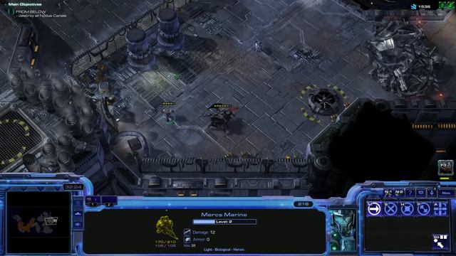 StarCraft 2: Mercenaries in Space 01 - From Below смотреть онлайн
