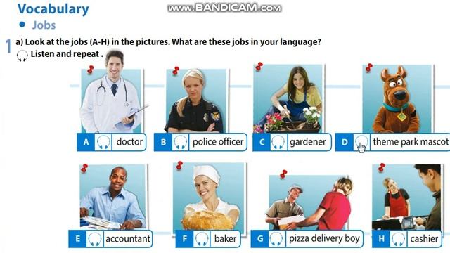 Excel 5 Module 4 Jobs (vocabulary) смотреть онлайн