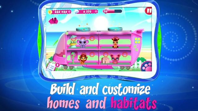 LITTLEST PET SHOP - Mobile Game Trailer смотреть онлайн