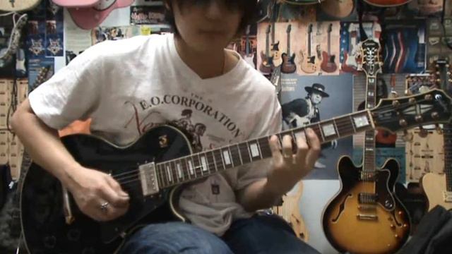 EPIPHONE LP CUSTOM 2005 GUITAR CLEAN SOUND.wmv смотреть онлайн