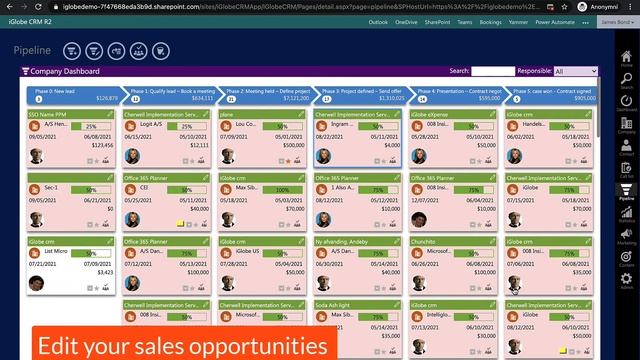 iGlobe CRM | user guide 9 | Pipelines & Sales opportunities смотреть онлайн