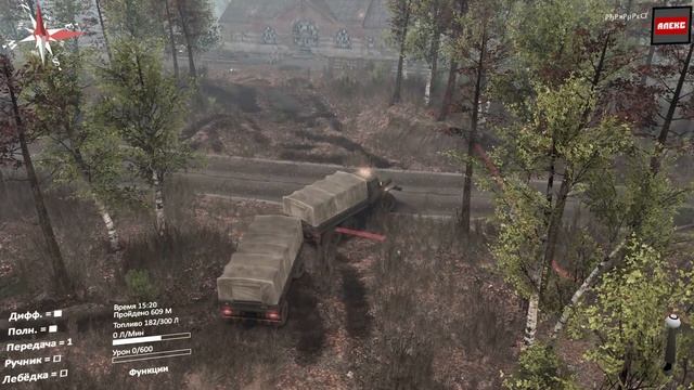 SpinTires - Новое DLC Chernobyl - Чернобыль #2 смотреть онлайн