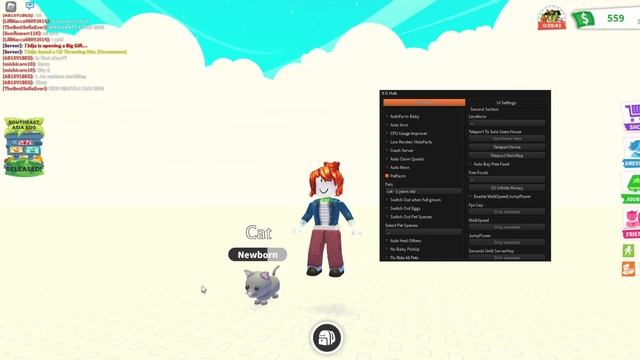 Adopt Me Script Hack GUI Roblox - AUTOFARM PETS FREE MFR Pastebin смотреть онлайн
